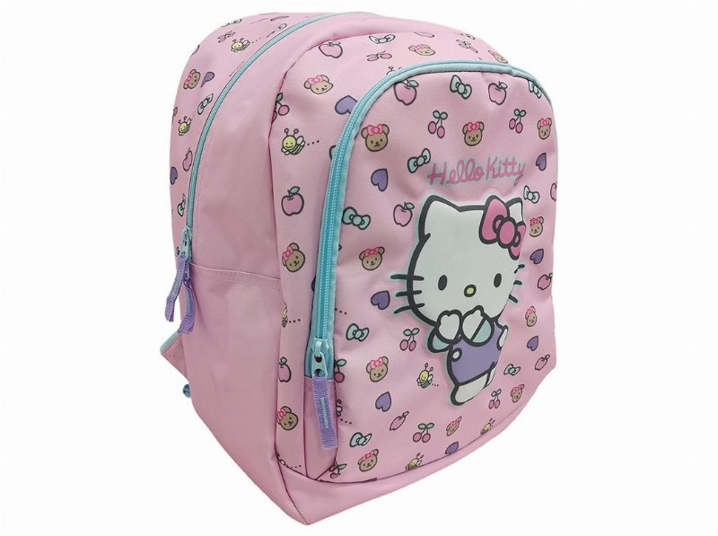 Mochila 2 Compartimentos Hello Kitty 38X27X17Cm
