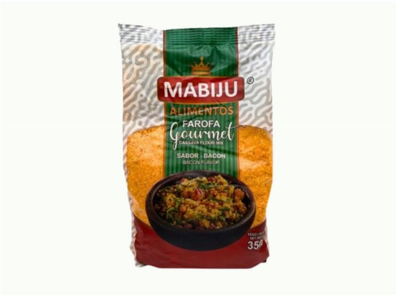 Farofa Pronta Mandioca Mabiju Bacon 350 g