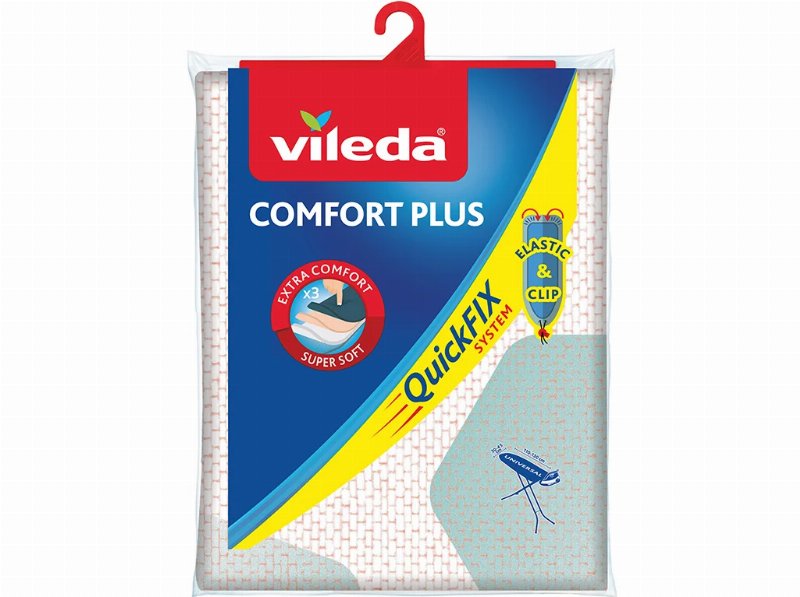Cobertura Tabua Engomar Confort Plus Vileda 130X45Cm