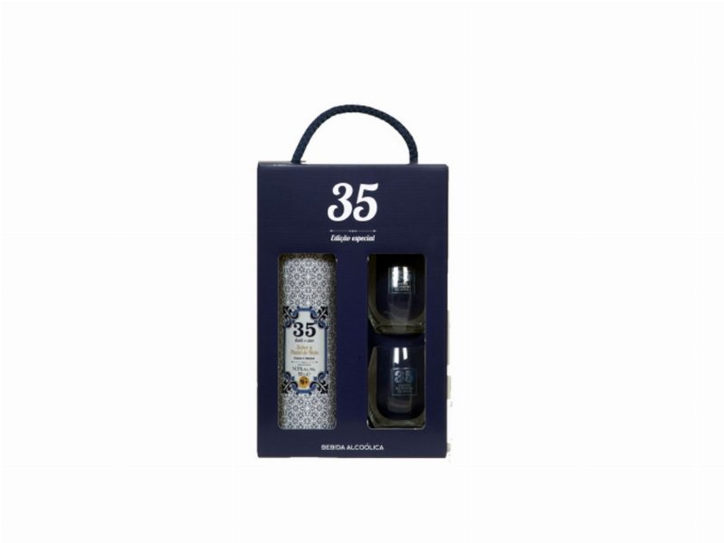 Licor 35 Original + 2 Copos 0.50 l