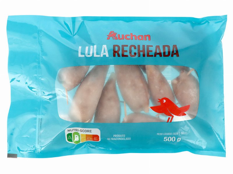 Lula Recheada Auchan Congelada 500 g