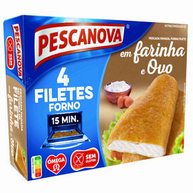 Filetes De Pescada Sem Glúten Pescanova 320 gr (4 Un)