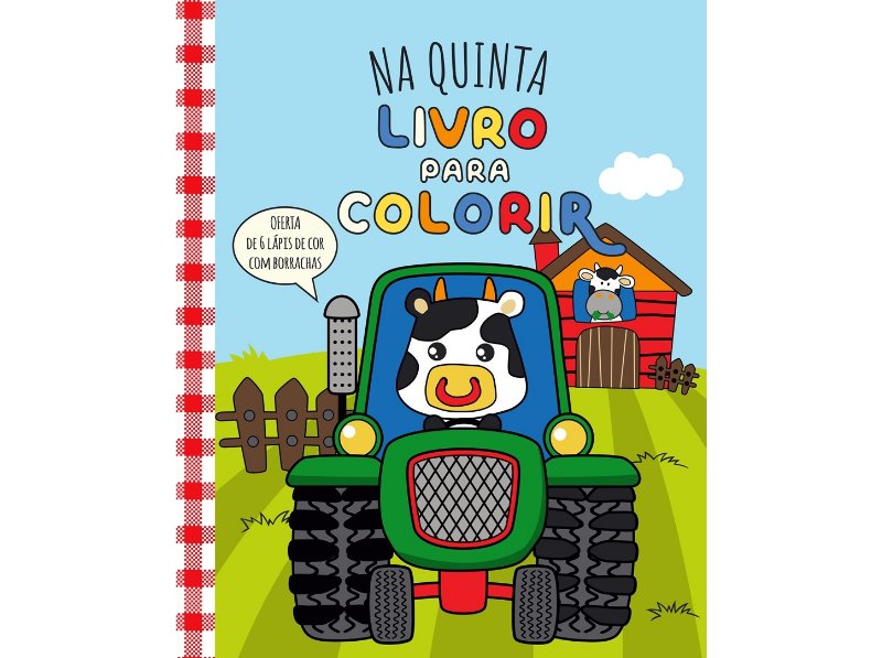 Livro Na Quinta - Livro Para Colorir