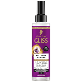 Spray Cabelo Condicionador Full Hair Wonder Schwarzkopf Gliss 200 ml