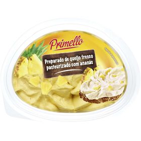 Queijo Fresco Para Barrar Com Ananás Primello 125 gr