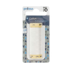 Linha Algodão Médio 100M Branco Prima