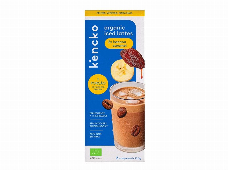 Iced Latte Kencko Latte Banana Caramelo 2X22.5 g