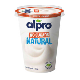 Vegegurte Base De Soja Natural Sem Açúcar Alpro    400 gr