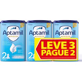 Leite Em Pó De Transição 2 Pack +6 Meses Aptamil 800 gr