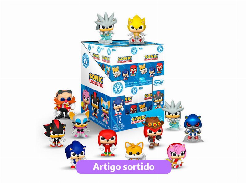 Mystery Mini Funko Sonic The Hedgeh Modelos Sortidos
