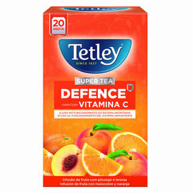 Infusão Defence Com Vitamina C Saquetas Tetley 20 Un