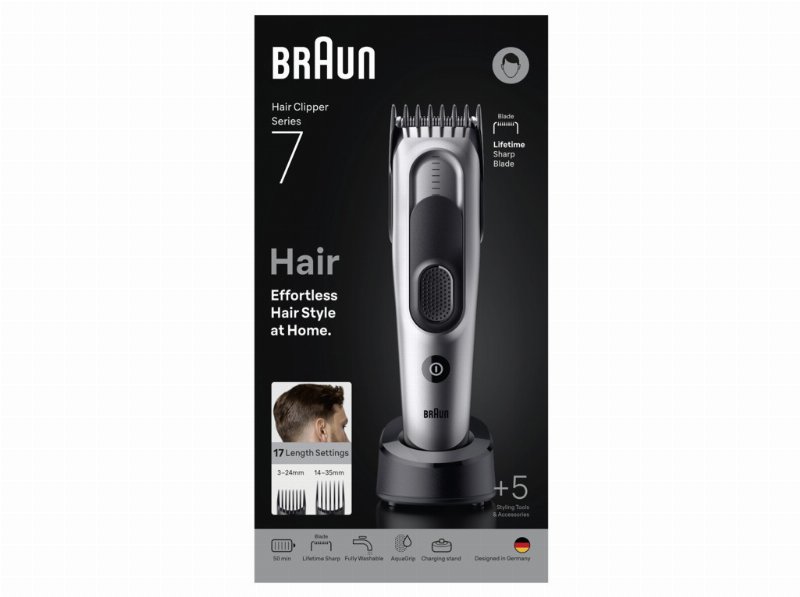 Aparador Cabelo Sem Fios Braun Hc7590