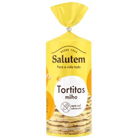 Tortitas De Milho Sem Sal Salutem 130 gr
