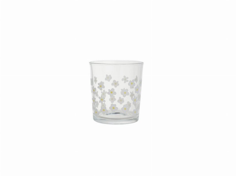 Copo Vidro Actuel Dec Flores 25 cl