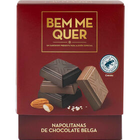 Bombons De Chocolate Belga Sortido Bem Me Quer 140 gr