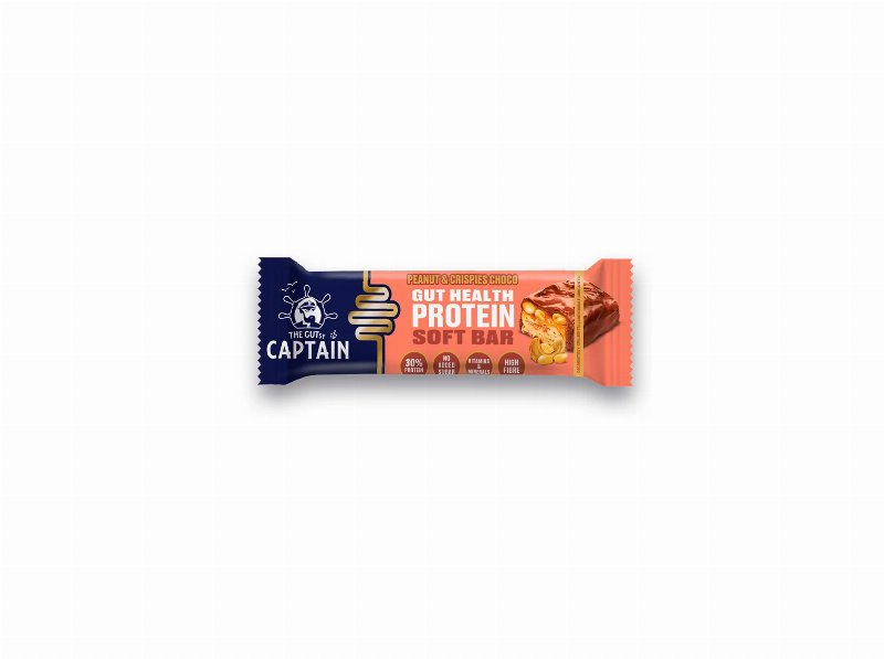 Barra The Gutsy Captain Choc Amendoim 50 g