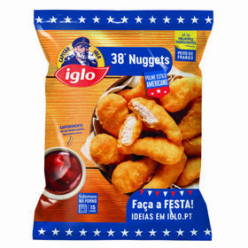 Nuggets De Frango Polme Americano Capitão Iglo 697 gr (38 Un)