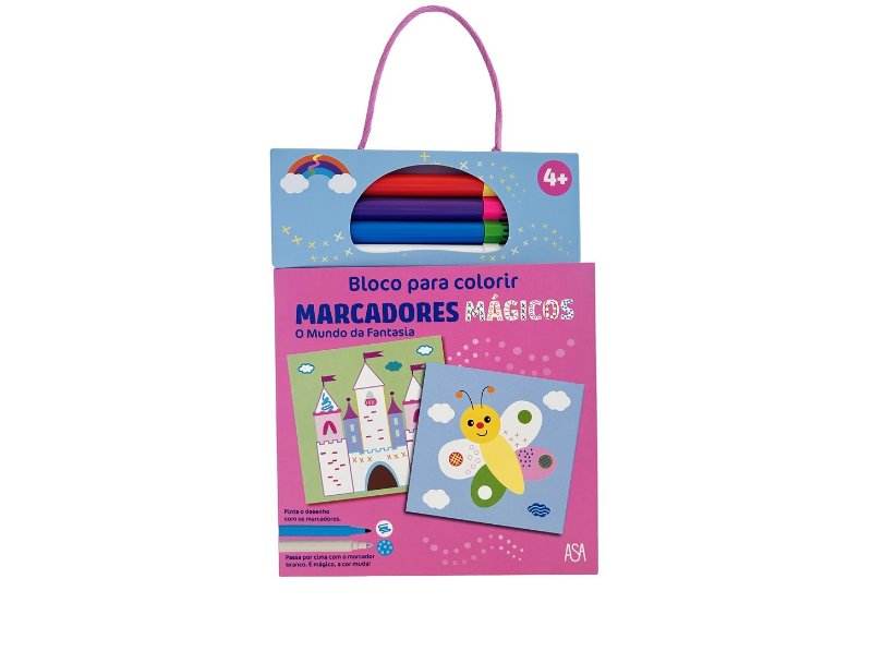 Livro Os Meus Marcadores Mágicos - O Mundo Mágico