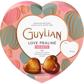Bombons De Chocolate Praliné Corações Guylian 105 gr