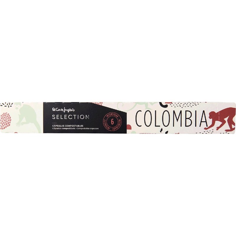 Café Colombia Para Nespresso Intensidade 6 10 cápsulas