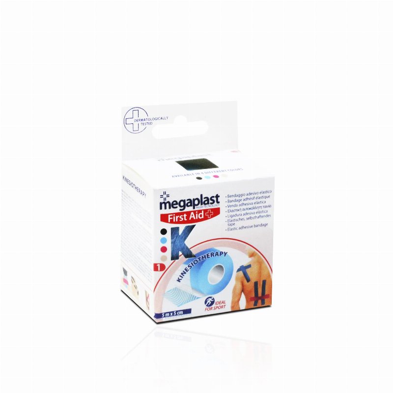 Megaplast Ligadura Elástica Adesiva Azul 5 M