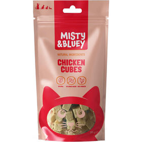 Snack Para Gato Cubos Frango Misty & Bluey 20 g