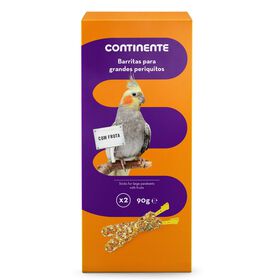 Comida Para Periquito Barrira Fruta Continente 2 X 90 g