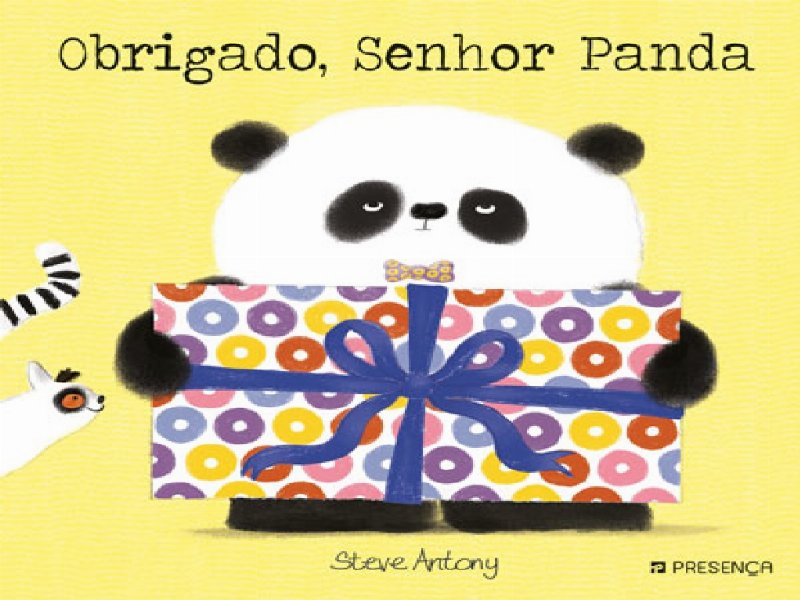 Livro Obrigado Senhor Panda Steve Antony