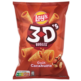 Snacks Milho 3D's Cones Amendoim Lay's 85 gr