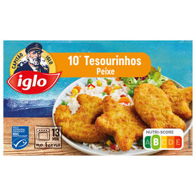 Tesourinhos De Peixe Capitão Iglo 300 gr (10 Un)