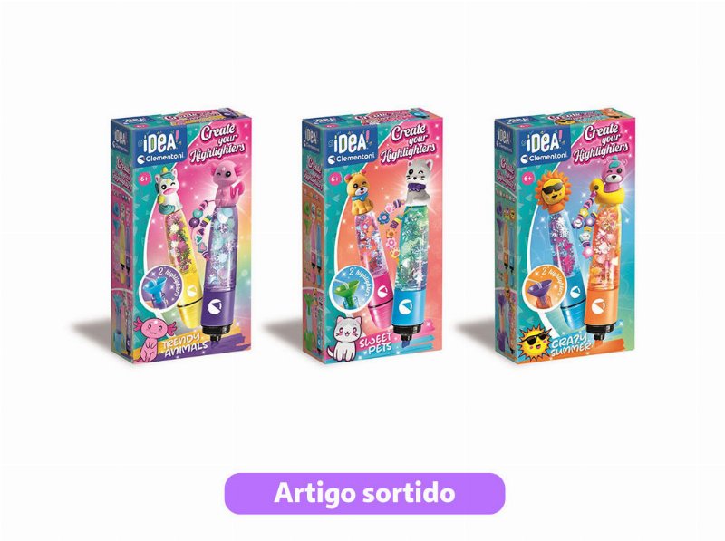 Idea Clementoni Create Your Highlighter Modelos Sortidos