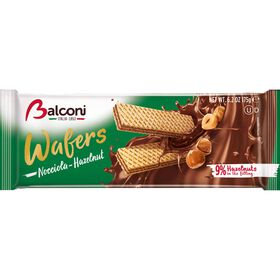 Bolachas Wafers Avelã Balconi 175 gr
