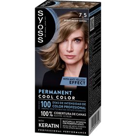 Coloração Permanente Permanent Color Louro Cendré 7-5 Syoss 1 Un