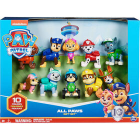 Patrulha Pata - Pack 10 Figuras 10º Aniversário