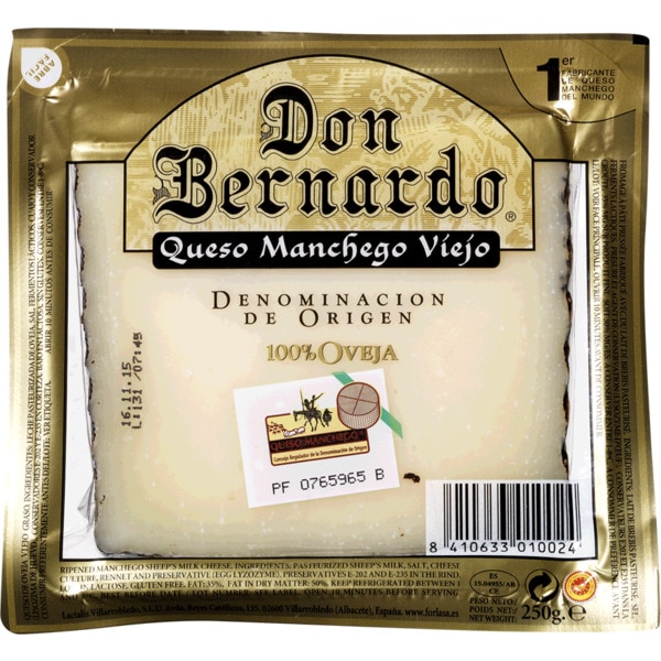 Queijo De Espanha Manchego Velho 250 g