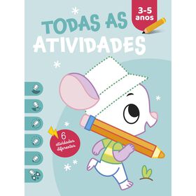 Todas As Atividades - 3-5 Anos - Azul