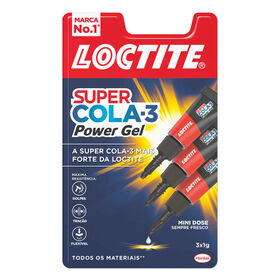 Super Cola Flex Mini Trio Loctite 3 X 1 gr