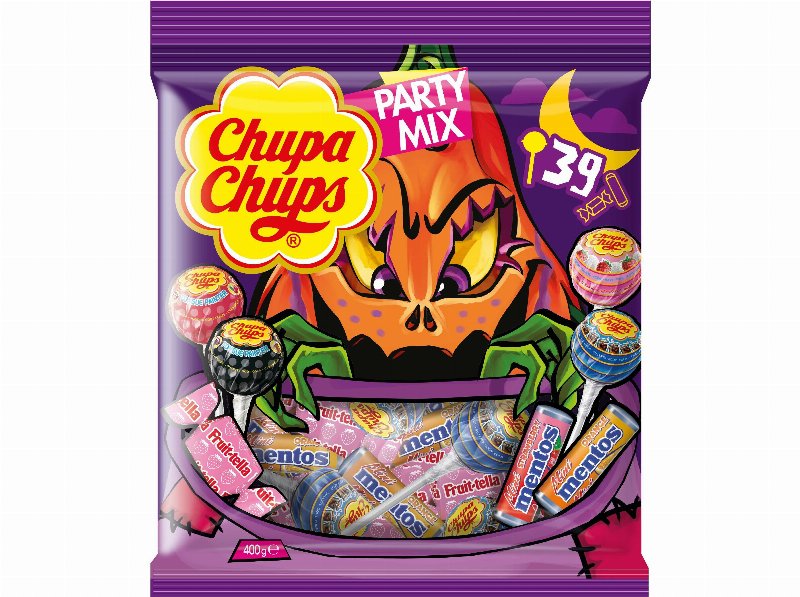 Sortido Chupa Chups Party Mix Halloween 400 gr