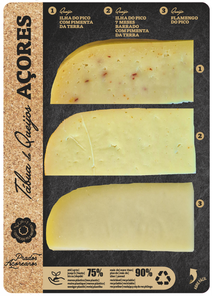Tábua De Queijos Dos Açores Prados Açoreanos 0.3Kg