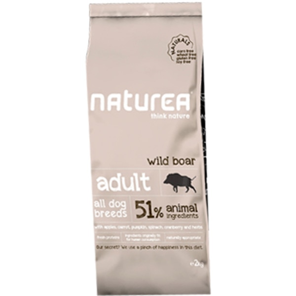 Alimento Seco Para Cão Adulto Naturals Javali 2 kg