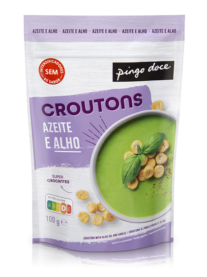 Croutons Com Azeite E Alho Pingo Doce 0.1Kg