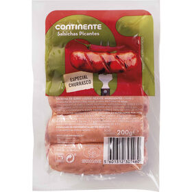 Salsichas De Churrasco Picante Continente 200 gr