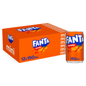 Refrigerante Em Lata Com Gás Laranja Fanta 12 X 15 cl