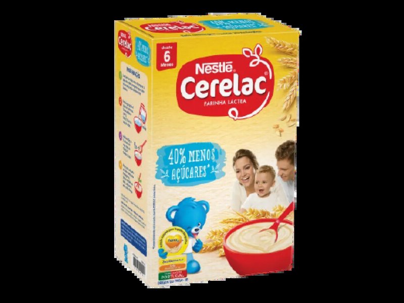 Cerelac Farinha Láctea 40% Menos Açúcar