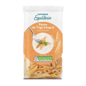 Massa Penne Integral Continente Equilíbrio 500 gr
