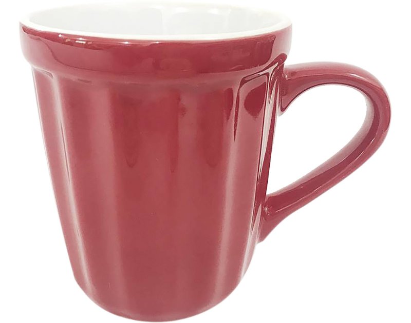 Caneca Grés Actuel Vermelha 32 cl