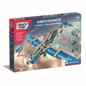 Clementoni - Kit Laboratório De Mecânica Aviões E Helicópteros