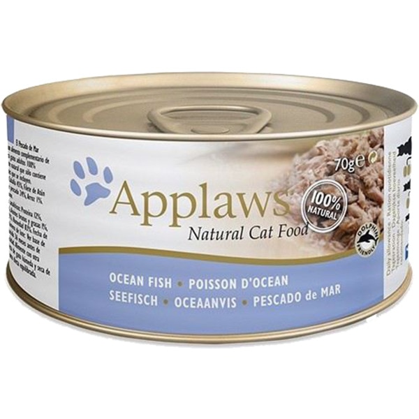 Comida Húmida Para Gato De Peixe Do Oceano 70 g