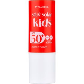 Protetor Solar Stick Rosto E Corpo Kids Laranja Fps 50+ Mylabel 1 Un