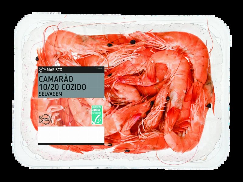 Camarão Cozido Selvagem 10/20